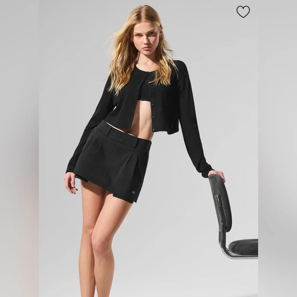 Alo yoga Supernatural Sweater Cardigan - Black - Picture 4 of 9